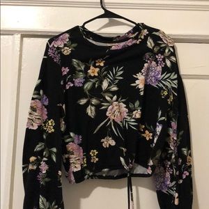 🔴SOLD🔴 Brand new super soft floral sweater